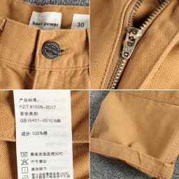 2024 Autumn New American Retro 320G Heavyweight Woven Cargo Pants Men's Fashion 100% Cotton Washed Straight Casual Trousers