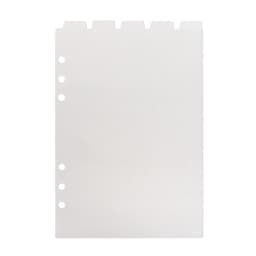 A5 A6 Watercolor Separator Paper Index Page Classification Separator Page Notebook Loose-leaf Book Partition Accessories