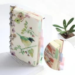 A5 A6 Watercolor Separator Paper Index Page Classification Separator Page Notebook Loose-leaf Book Partition Accessories