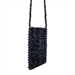 Advanced sense Instagram style acrylic phone bag, hand woven string mini bag, diagonal cross bag, single shoulder bag