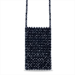 Advanced sense Instagram style acrylic phone bag, hand woven string mini bag, diagonal cross bag, single shoulder bag