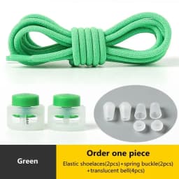 Elastic laces Sneakers Round Lock Shoelaces without ties Kids Adult Quick Shoe laces Rubber Bands lazy Shoeace for Shoes