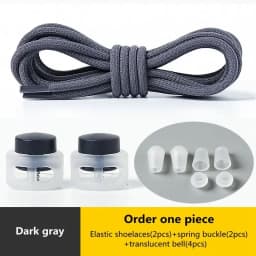 Elastic laces Sneakers Round Lock Shoelaces without ties Kids Adult Quick Shoe laces Rubber Bands lazy Shoeace for Shoes