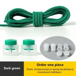 Elastic laces Sneakers Round Lock Shoelaces without ties Kids Adult Quick Shoe laces Rubber Bands lazy Shoeace for Shoes