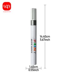Yellow Permanent Paint Marker Pen 3/6/10Pcs Waterproof Non Fading Graffiti Marker Car Tire Wood Metal Plastic DIY Craft Supplies