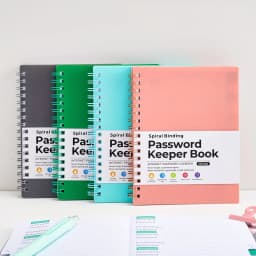 1 Password Storage Book, Letter Password Log and Organizer, Mini Size Personalized Password Log
