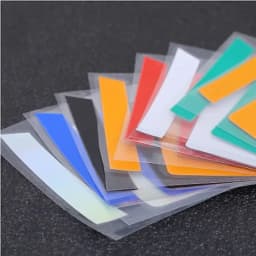 6pcs Car Sticker Reflective Car Wheel Rim Vinyl Warning Stickers Hash Mark Stripe Racing Wheel Hub Decals