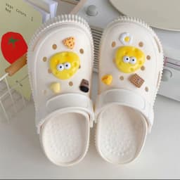 Designer Quality DIY Hole Shoes Charms Set Cheese Garden Shoe Decoration Accessories for Girls Interesting 2025 Gift