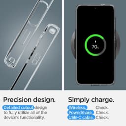 Jingjia Clear Protective Case For Samsung Galaxy S24 Ultra S23 FE S22 Plus Soft Silicone Shell A05 A15 A25 A35 A55 Back Cover
