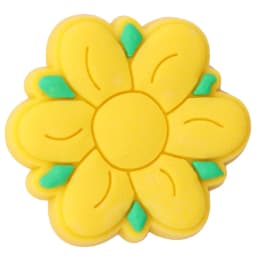 Good Quality 1pcs PVC Shoe Charms Flower White Daisy Mushroom Sandals Shoes Accessories Children Adorable Decorations Women Gift