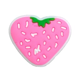 1Pcs PVC Pink Love Butterfly Shoe Charms for Dessert Shoe Decorations Accessories for Women Girls Festival Gifts
