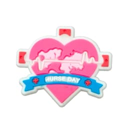 1Pcs PVC Pink Love Butterfly Shoe Charms for Dessert Shoe Decorations Accessories for Women Girls Festival Gifts