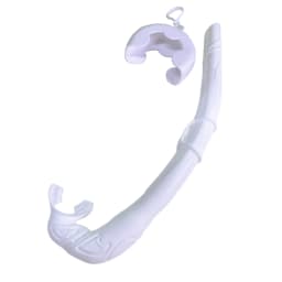 Soft Silicone Diving Snorkel Portable Foldable Wet Scuba Easy Breath Scuba With Storage Case Top Valve for Freediving Swimming