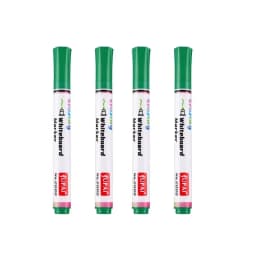 4 Colors Dry Erase Whiteboard Marker Pen Blackboard Erasable Chalk Pens Low Odor White Board Markers Office School Stationery