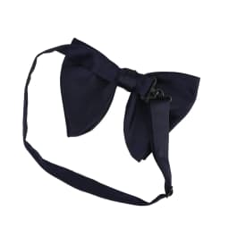 Elegant Solid Bow Tie For Men Wedding Bowtie Adjustable Oversize Bowtie Men's Vintage Groom Big Ties Butterfly Neck Boys Gifts