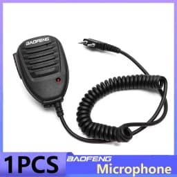 Baofeng Microphone Speaker Mic PTT Shoulder For DM-1701 UV-18 Pro UV5RH Ham Radio QuanSheng UV-K5 UV-K6 UV-5RPLUS Walkie Talkie