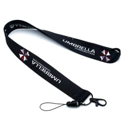 Game Residents Evils Lanyards Card Set Umbrella Corporation Badge Printing Lanyard Neck Strap Keychains Gift Sovenior Collection