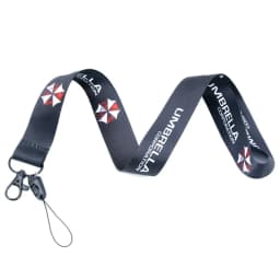 Game Residents Evils Lanyards Card Set Umbrella Corporation Badge Printing Lanyard Neck Strap Keychains Gift Sovenior Collection