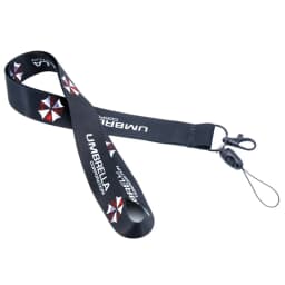Game Residents Evils Lanyards Card Set Umbrella Corporation Badge Printing Lanyard Neck Strap Keychains Gift Sovenior Collection