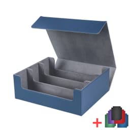 Storage Box For 1800+ Trading Cards PU Leather Commander Card Deck Case Magnetic Closure Card Holder Fits for Magic Game Cards