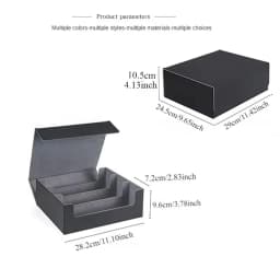 Storage Box For 1800+ Trading Cards PU Leather Commander Card Deck Case Magnetic Closure Card Holder Fits for Magic Game Cards