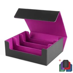 Storage Box For 1800+ Trading Cards PU Leather Commander Card Deck Case Magnetic Closure Card Holder Fits for Magic Game Cards