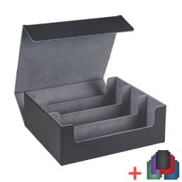 Storage Box For 1800+ Trading Cards PU Leather Commander Card Deck Case Magnetic Closure Card Holder Fits for Magic Game Cards
