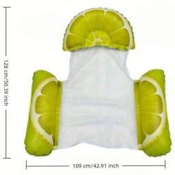 New Water Hammock Recliner Inflatable Floating Swimming Mattress Sea Swim Ring Swimming Pool Party Toy Recliner Swimming
