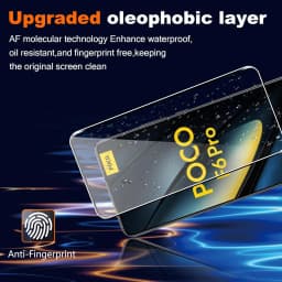 1/4Pcs For Poco F6 Pro Tempered Glass For Poco F6 F6Pro Screen Protector Glass Film