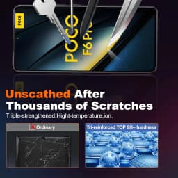1/4Pcs For Poco F6 Pro Tempered Glass For Poco F6 F6Pro Screen Protector Glass Film