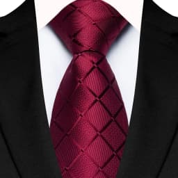 Luxury 8CM Mens Ties Plaid Checks Stripes Classic Business Necktie Jacquard Woven Neck ties For Men Groom Wedding Party Neckwear