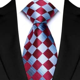 Luxury 8CM Mens Ties Plaid Checks Stripes Classic Business Necktie Jacquard Woven Neck ties For Men Groom Wedding Party Neckwear