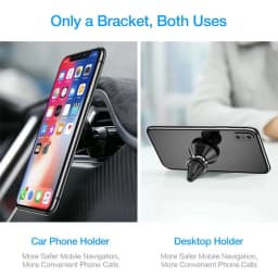 Magnetic Car Phone Holder For iPhone Samsung S10 GPS 360 Degree Navigation Air Vent Mont Stand Holder For Mobile Phone In Car