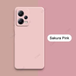 Luxury Double Liner Phone Case for Xiaomi POCO X5 Pro 5G Square Liquid Silicone Back Cover POCOX5 X5Pro 360 Soft Shockproof Bags