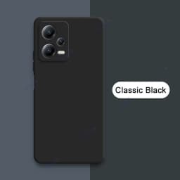 Luxury Double Liner Phone Case for Xiaomi POCO X5 Pro 5G Square Liquid Silicone Back Cover POCOX5 X5Pro 360 Soft Shockproof Bags