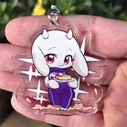 Game UNDERTALE Frisk Sans Flowey Toriel Cosplay Costumes Anime Keychain Accessories Pendant
