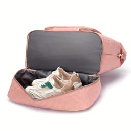 Large Capacity Travel Dufffle Bag for Women Lightweight Argyle Pattern Weekend Overnight Bag Thickened Gym Storage Bag
