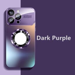 Luxury Titanium Metallic Color Matte Magnetic Case for iPhone 16 15 14 13 12 11 Pro Max Plus Case for Magsafe Wireless Charge