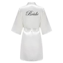 Satin Silk Robes Plus Size Wedding Bathrobe Bride Bridesmaid Mother Maid of Honor Gown Women Clothing Sleepwear Navy Blue