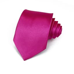 Classic Men's 8CM Black Neckties Polyester Solid Color Red White Neck Ties Business Formal Dress Accessories Casual Daily Cravat