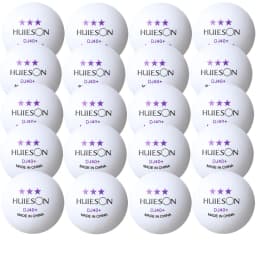 20/50/100pcs Eroswing Huieson 3-Star Table Tennis Balls 40mm+ New Material ABS 2.8g Professional Ping Pong Ball for Training