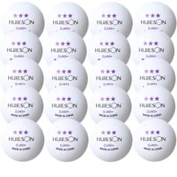20/50/100pcs Eroswing Huieson 3-Star Table Tennis Balls 40mm+ New Material ABS 2.8g Professional Ping Pong Ball for Training
