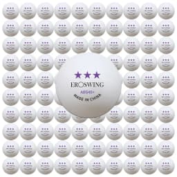 20/50/100pcs Eroswing Huieson 3-Star Table Tennis Balls 40mm+ New Material ABS 2.8g Professional Ping Pong Ball for Training