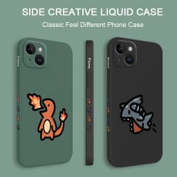 Dinosaur Monster Phone Case For iPhone 17 16 15 14 13 12 11 Plus Pro Max Mini Silicone Cover