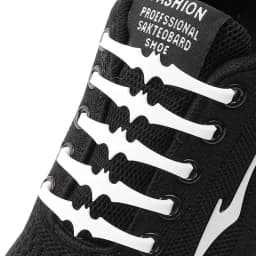 Bat Shape No Tie Shoe laces Silicone Shoelaces Without ties Elastic Laces Sneakers Kids Adult Rubber Shoelace for Shoes 12Pcs
