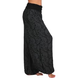 Women's S-5XL size Digital printed long wide leg pants casual pants Harlan pants