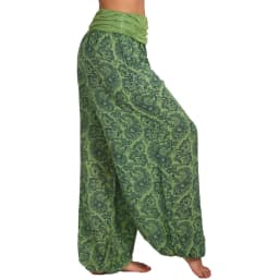 Women's S-5XL size Digital printed long wide leg pants casual pants Harlan pants