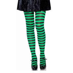 Striped Pantyhose Sweet Cosplay Cotton Long Hosiery Elastic Over Knee Dance Clubwear Stocks Halloween Party