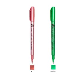 Color Metallic Markers Pen Paint Pens for Black Paper, Glass, Rock Painting, Halloween Pumpkin Scrapbook Album