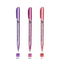 Color Metallic Markers Pen Paint Pens for Black Paper, Glass, Rock Painting, Halloween Pumpkin Scrapbook Album